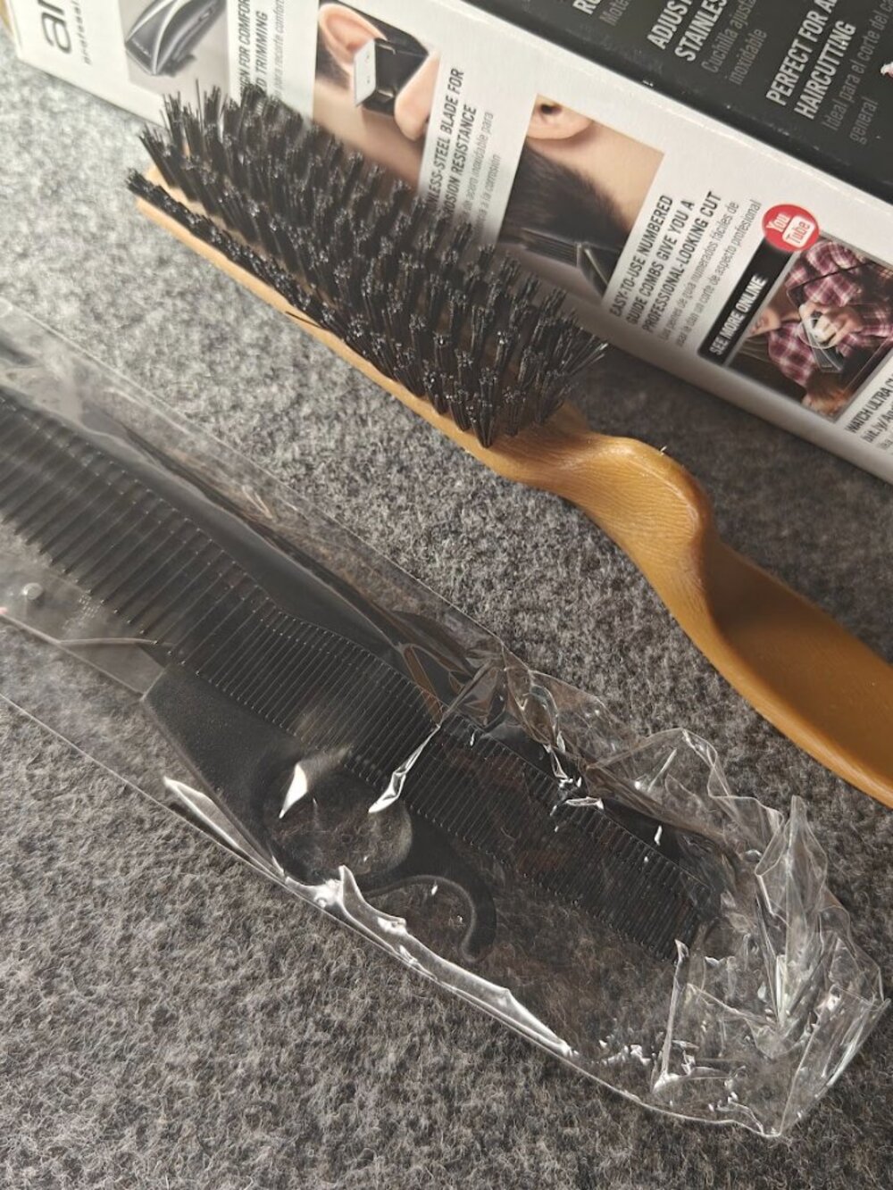 Andis PM‑10 Hair Clipper NEW Open Box Missing Combs Home Haircutting Kit - Picture 8 of 9